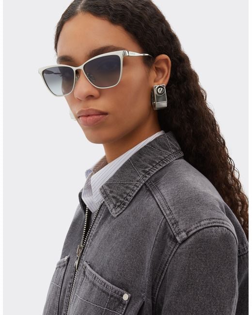 Ferrari Gray Sunglasses