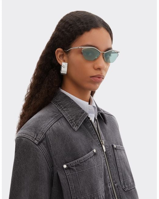 Ferrari Green Sunglasses