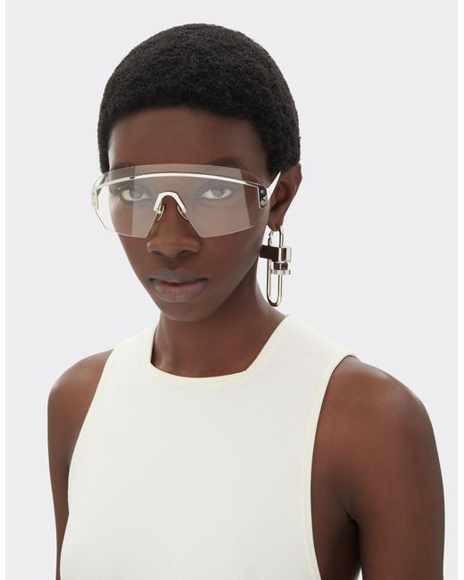Ferrari White Sunglasses
