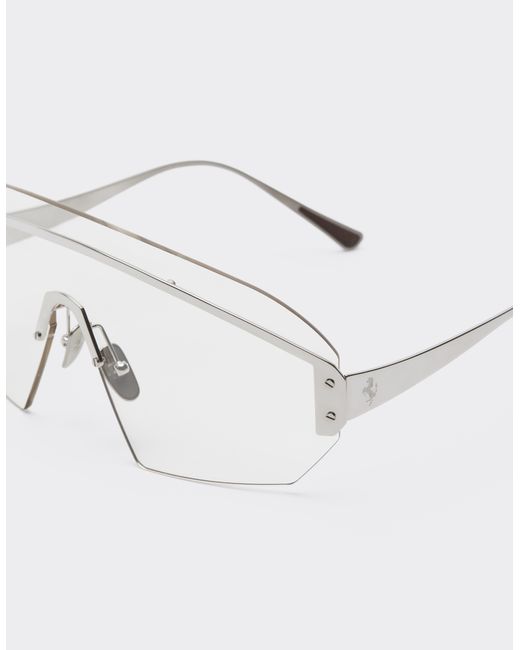 Ferrari White Sunglasses