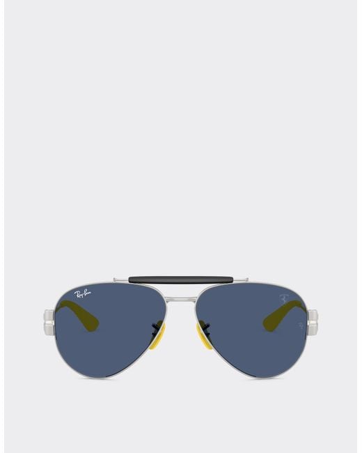 Ferrari Blue Ray-Ban For Scuderia Rb3762M
