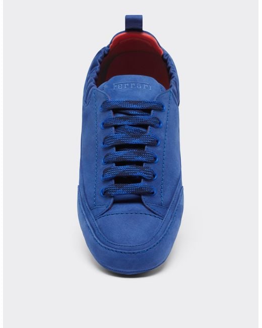 Ferrari Blue Driving Trainers for men