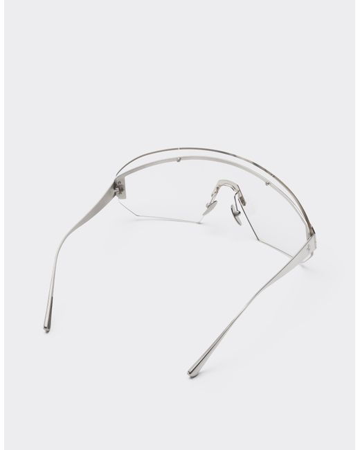 Ferrari White Sunglasses