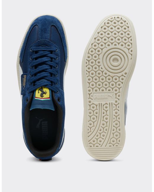 Ferrari Blue Puma Sneaker For Scuderia Palermo