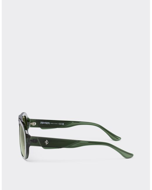 Ferrari Green Sunglasses