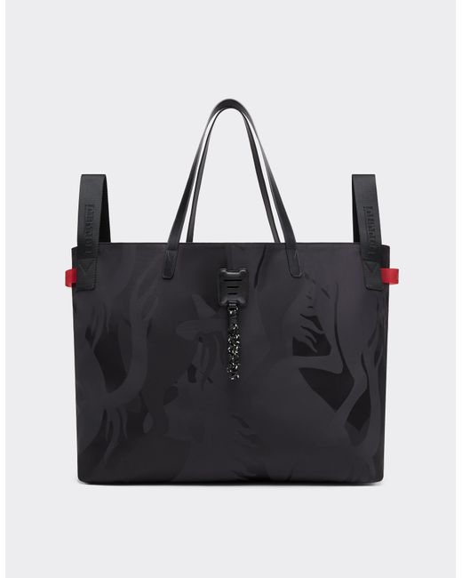 Ferrari Black Shopper Bag