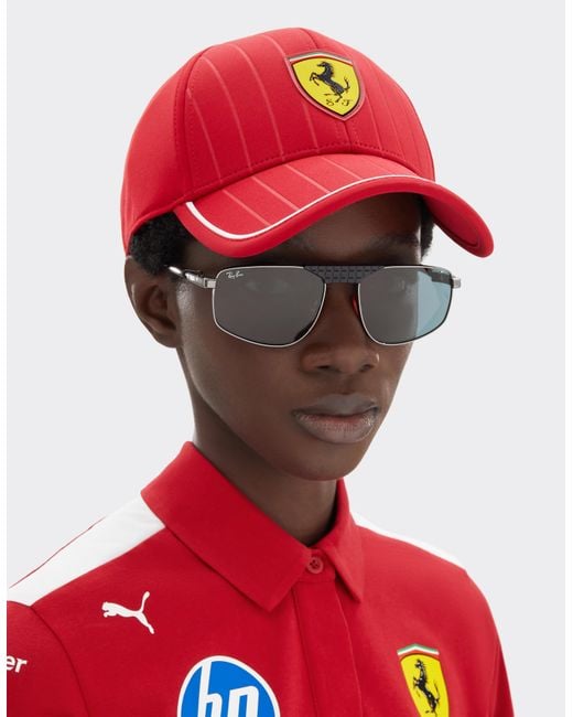Ferrari Gray Ray-Ban For Scuderia Rb3776M