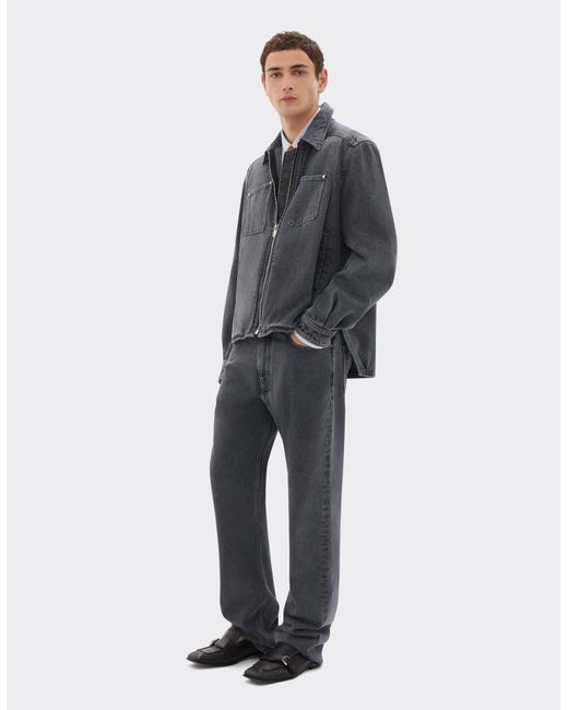 Ferrari Gray Five-Pocket Pants for men