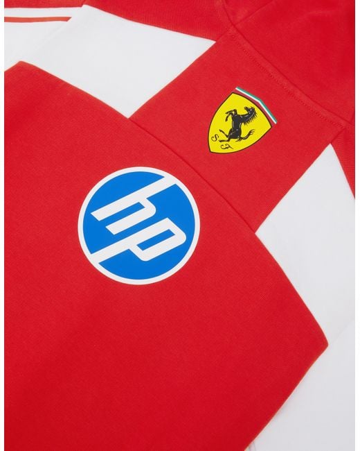 Ferrari Red Replica 2026 Puma For Scuderia Hp Kids' Sweatshirt
