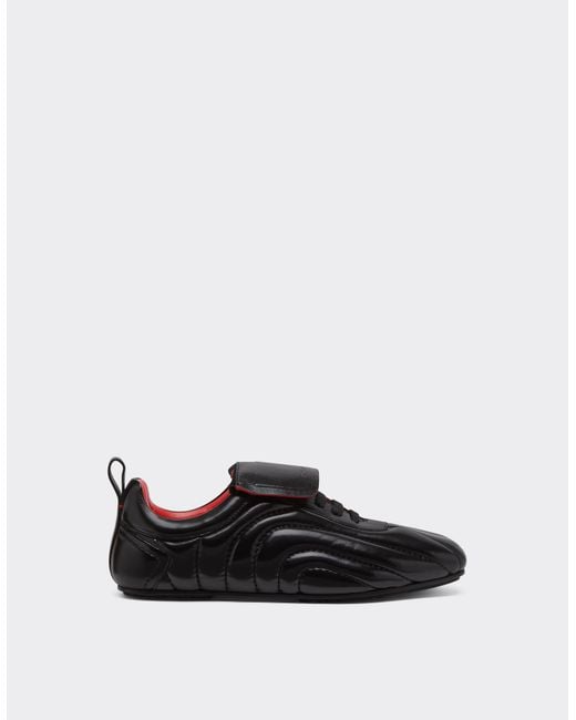 Ferrari Black Running Trainers for men