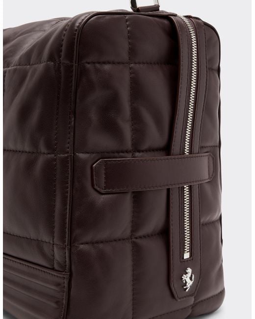 Ferrari Purple Gt Soft Shoulder Bag for men