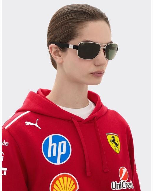 Ferrari Green Ray-Ban For Scuderia Rb3763M
