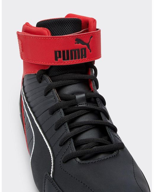 Chaussures Puma Pour Scuderia Kart Cat Mid Ferrari en coloris Red