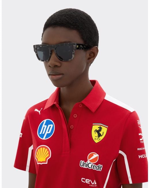 Ferrari Gray Ray-Ban For Scuderia Rb2217M