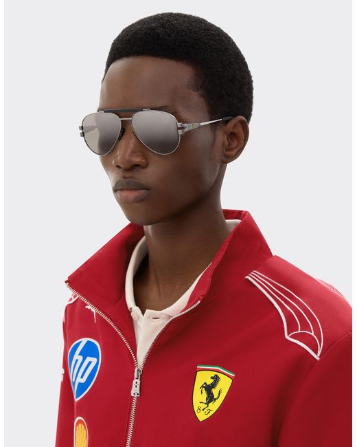 Ferrari Gray Ray-Ban For Scuderia Rb3762M