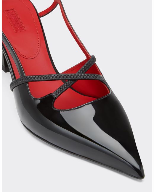 Ferrari White Slingback Shoes