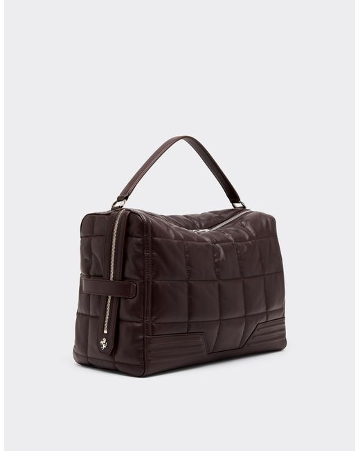 Ferrari Purple Gt Soft Shoulder Bag for men