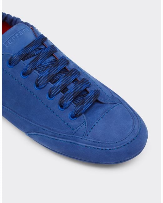Ferrari Blue Driving Trainers for men