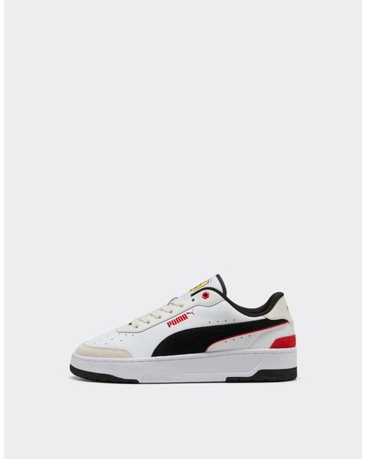 Ferrari White Puma Sneaker For Scuderia Ca Match