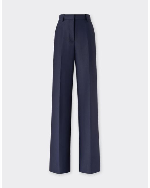 Ferrari Blue Technical Gabardine Trousers