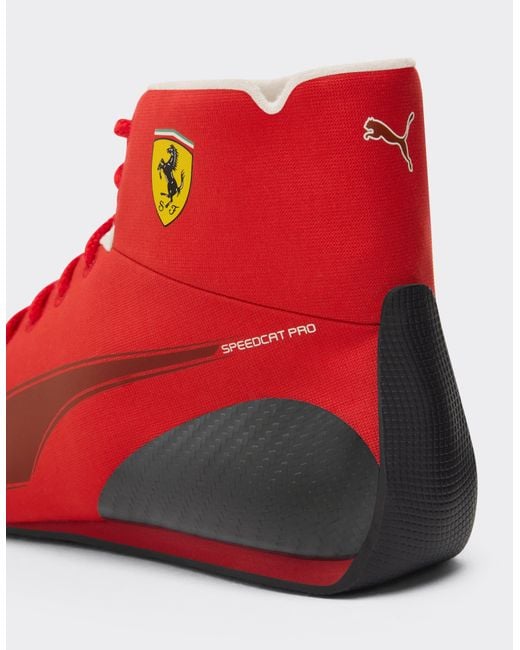 Sneaker Puma For Scuderia Hp Speedcat Pro Las Vegas 2025 di Ferrari in Red da Uomo