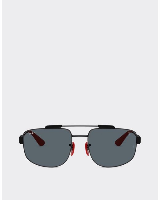 Ferrari Gray Ray-Ban For Scuderia Rb3789M