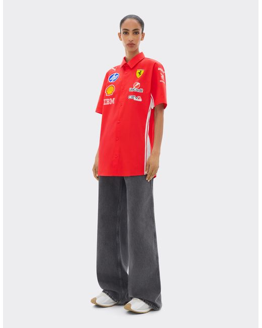 Ferrari Red Replica 2026 Puma For Scuderia Hp Shirt