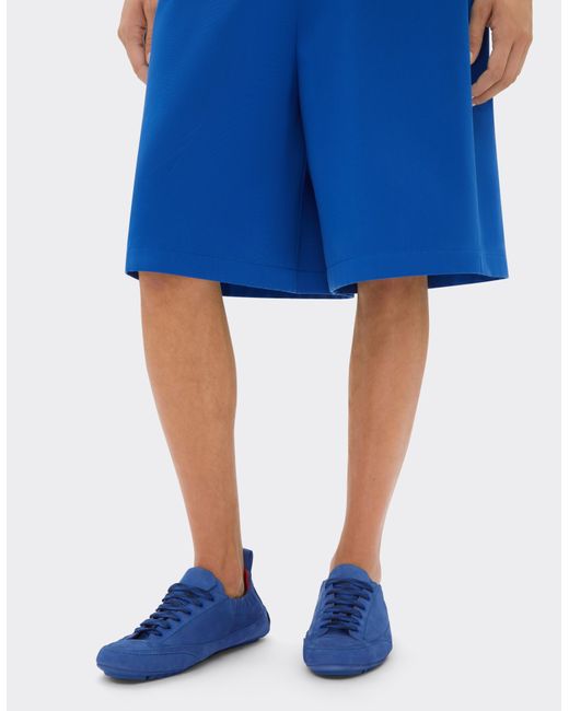 Ferrari Blue Driving Trainers for men