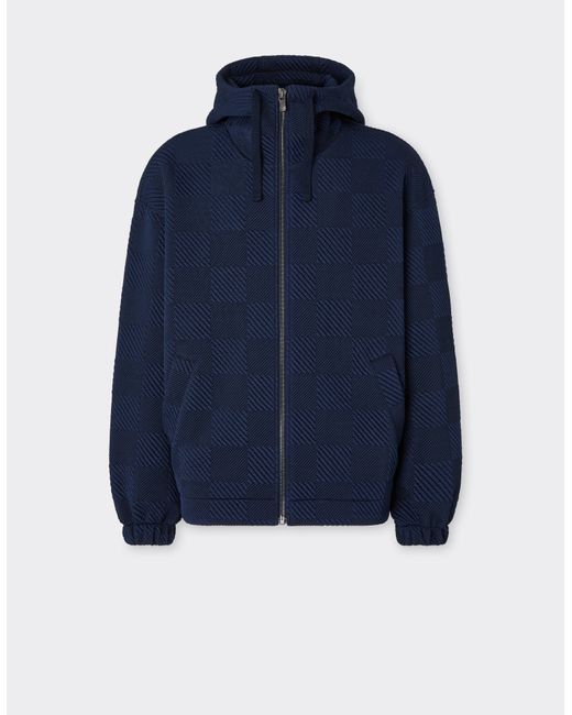 Ferrari Blue Bomber Jacket for men