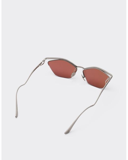 Ferrari White Sunglasses