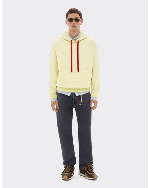 Ferrari Metallic Cotton And Cashmere Hoodie for men