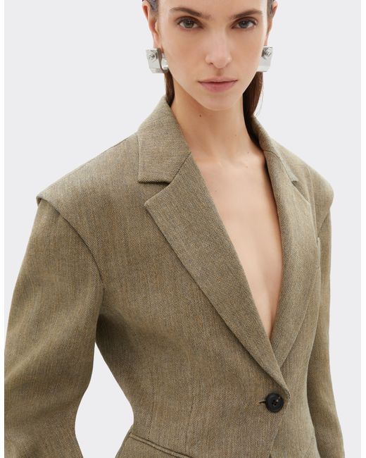 Ferrari Multicolor Délavé Twill Blazer