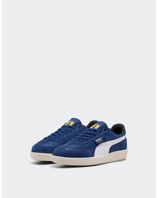 Ferrari Blue Puma Sneaker For Scuderia Palermo