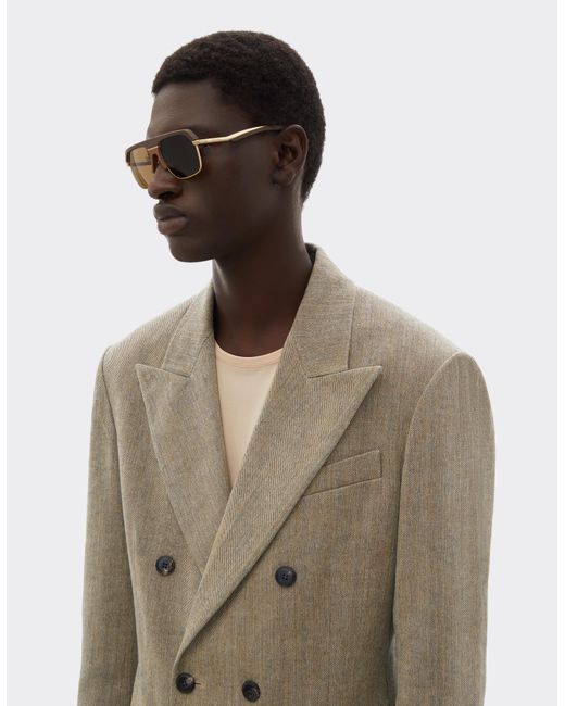 Ferrari Natural Délavé Twill Blazer for men