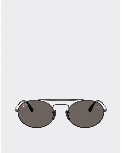 Ferrari Gray Ray-Ban For Scuderia Rb3775M