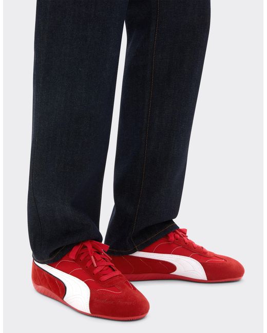 Ferrari Red Puma For Scuderia Hp 2025 Monza Limited Edition Rosso Corsa Trainers