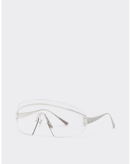 Ferrari White Sunglasses