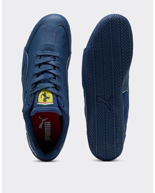Ferrari Blue Puma Sneaker For Scuderia Speedcat