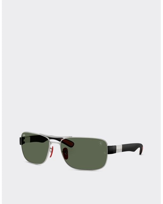 Ferrari Green Ray-Ban For Scuderia Rb3763M
