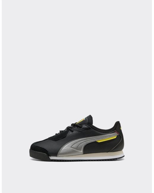 Ferrari Black Puma Sneaker For Scuderia Roma Stradale