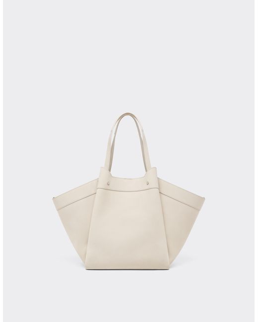 Ferrari Natural Large Tote Bag