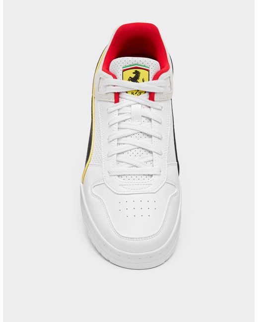 Ferrari White Puma For Scuderia Rbd Game Low Trainers