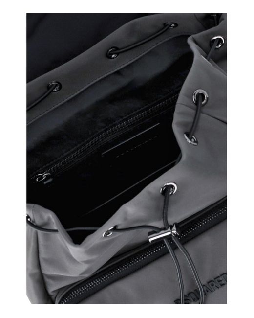 DSquared² Urban dunkeler rucksack in Black für Herren