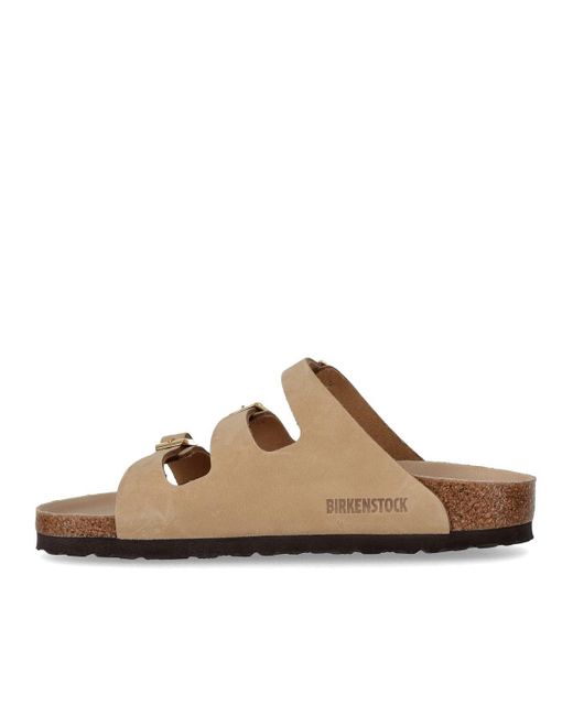 Sliders Birkenstock de color Brown