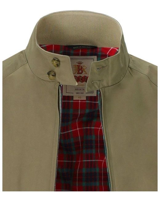 Baracuta Green G9 Tan Bomber Jacket for men