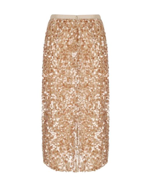 Weekend by Maxmara Natural Occhio Midi Skirt
