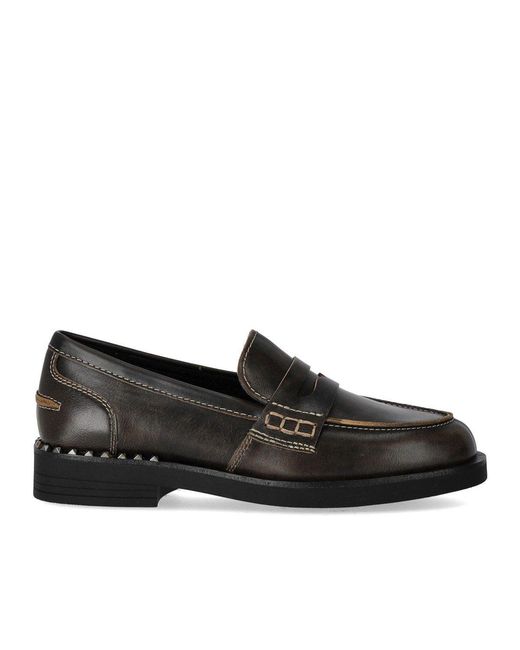 Ash Black Winona Dark Loafer