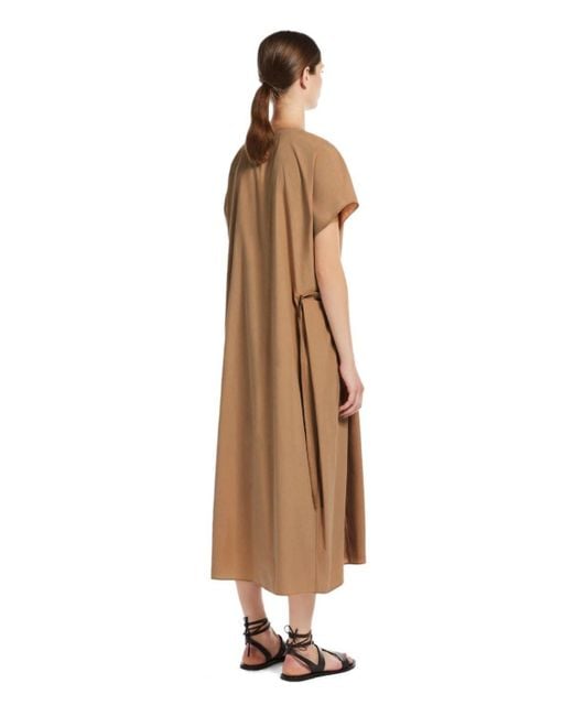 Vestido midi blasone deserto Weekend by Maxmara de color Natural