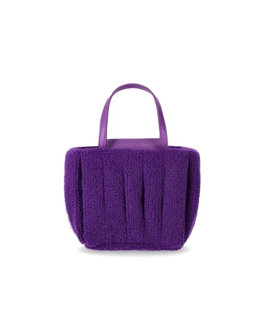 THEMOIRÈ Aria Coral Sponge Purple Handbag