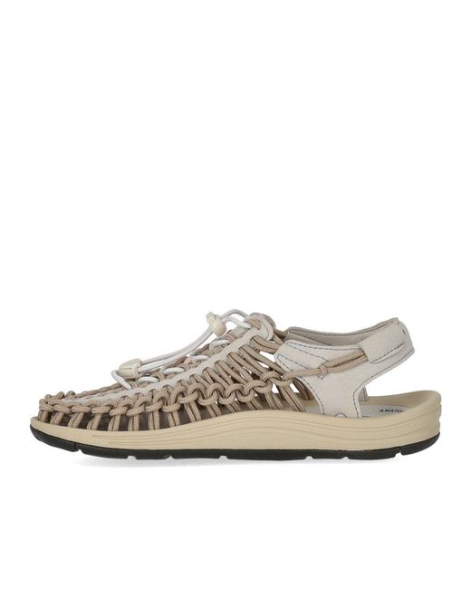 Keen White Uneek Pale Sandal